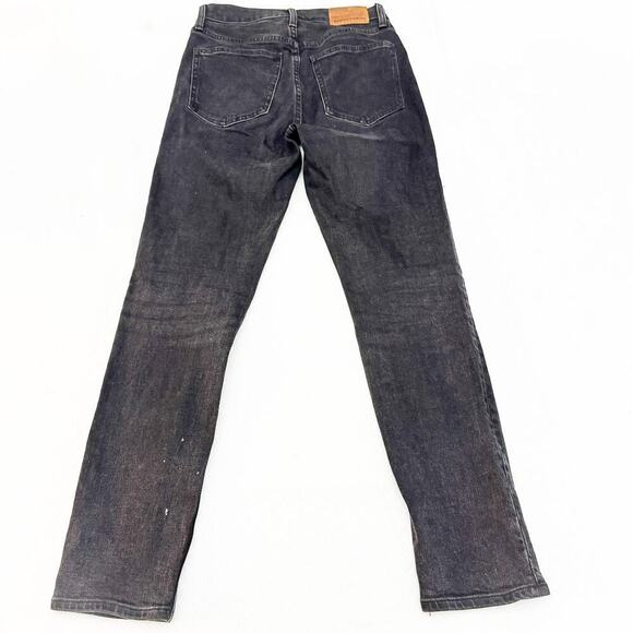 The Yoko High Rise Slim Black Denim jeans Button Fly Size 26 x 28L - Picture 3 of 8